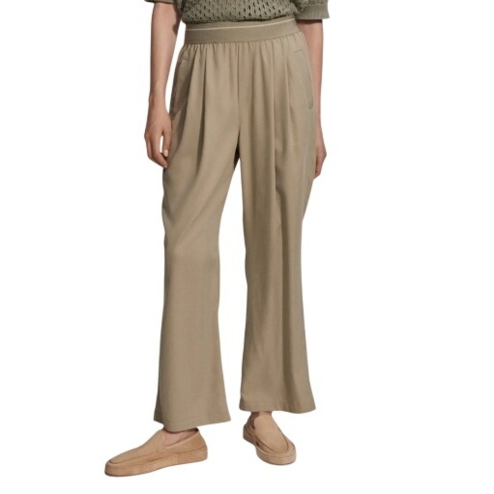 Anthropologie Varley Womens S Riggs Loose Fit Pant 29" in Tan
